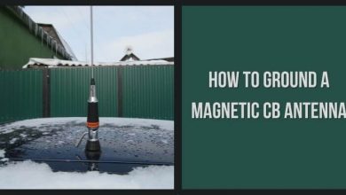 How to ground a magnetic CB antenna